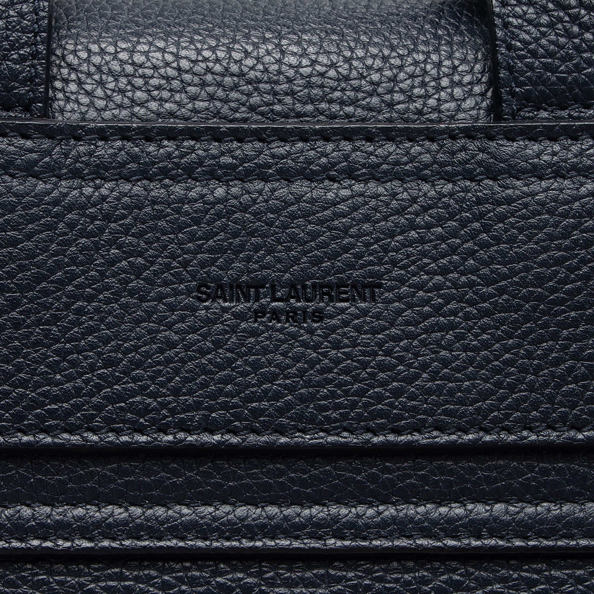 Saint Laurent Leather Sac De Jour Backpack (SHF-JKUsVn)