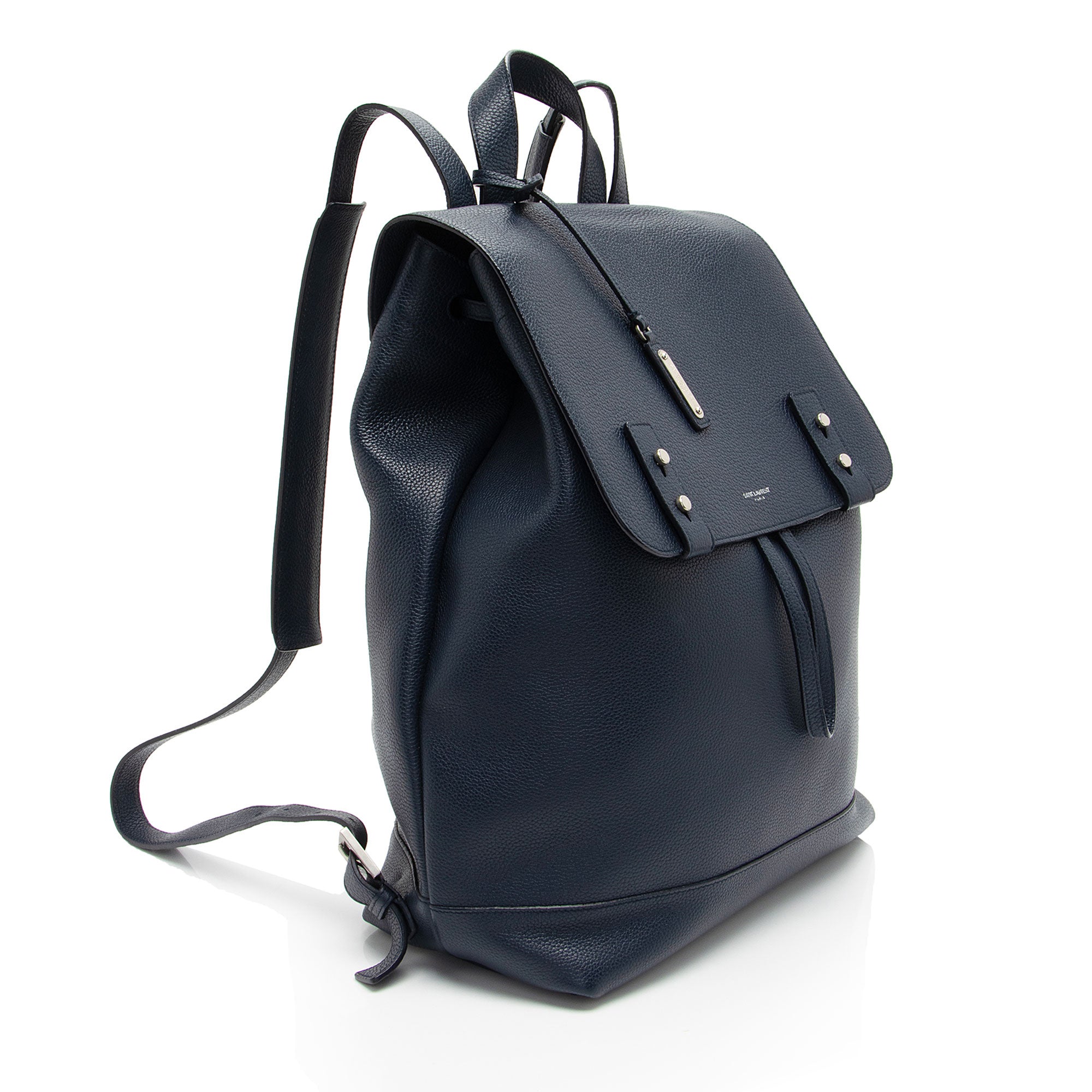 Saint Laurent Leather Sac De Jour Backpack (SHF-JKUsVn)
