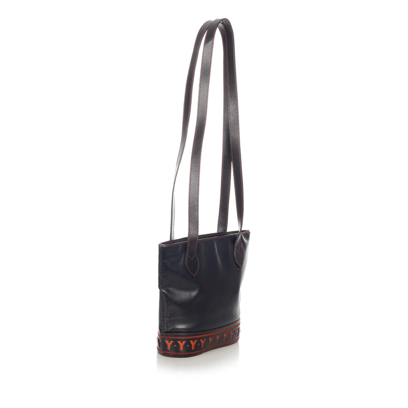 Saint Laurent Leather Shoulder Bag (SHG-23786)