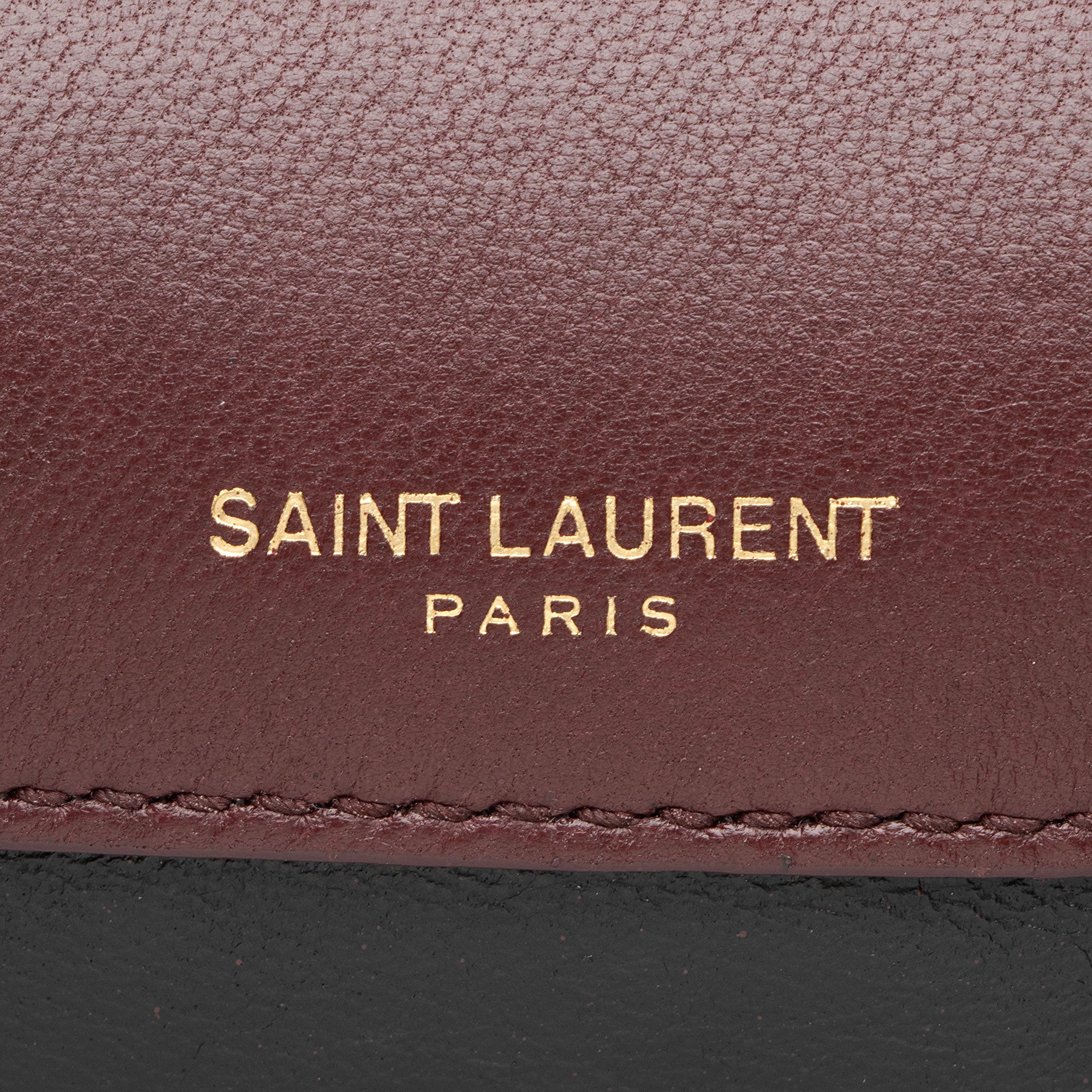 Saint Laurent Matalasse Calfskin Monogram Vicky Medium Shoulder Bag