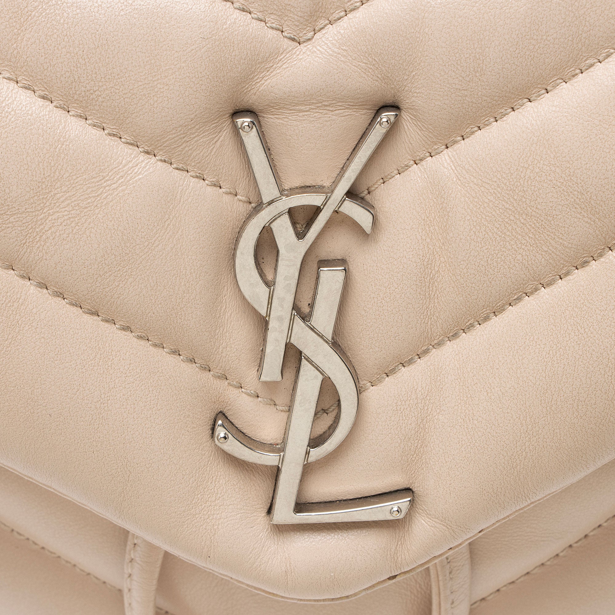 Saint Laurent Matelasse Calfskin LouLou Small Backpack