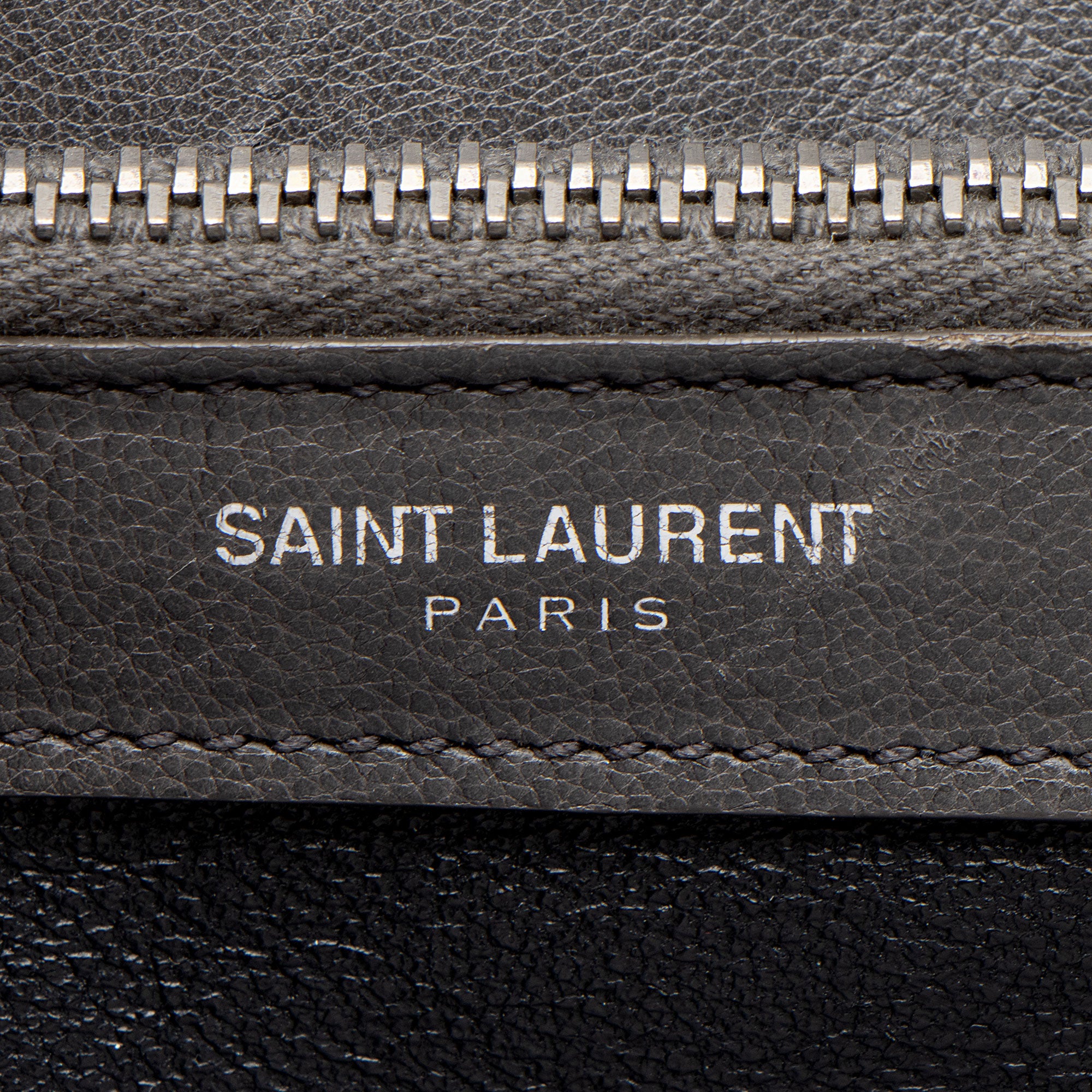 Saint Laurent Matelasse Calfskin Monogram College Large Shoulder Bag