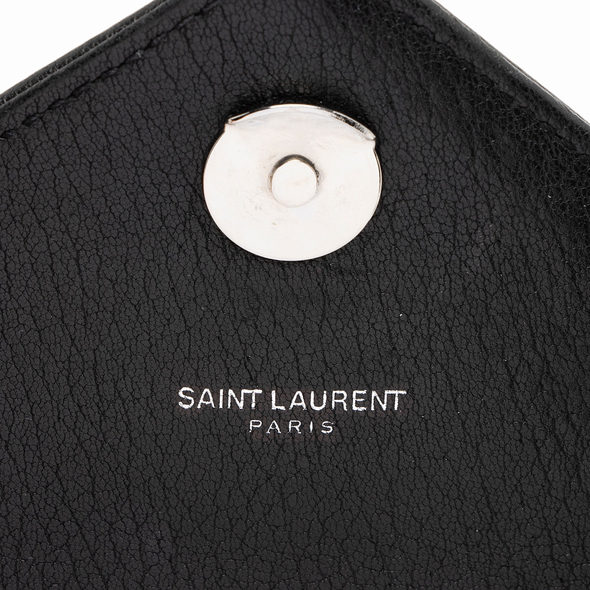 Saint Laurent Matelasse Calfskin Monogram College Large Shoulder Bag