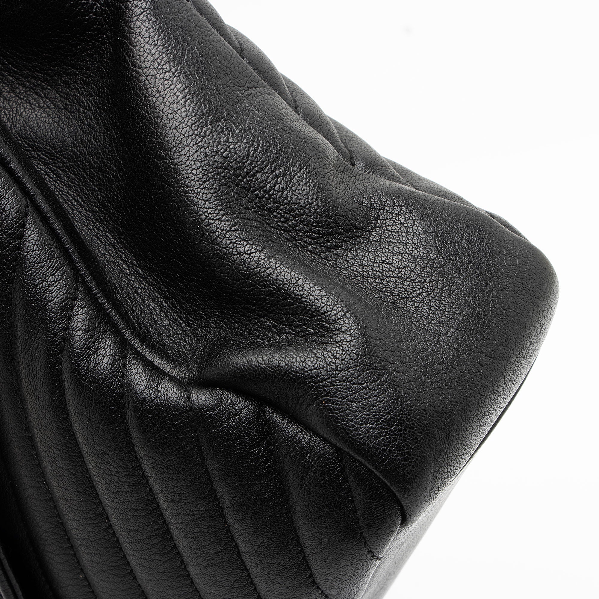 Saint Laurent Matelasse Calfskin Monogram College Large Shoulder Bag