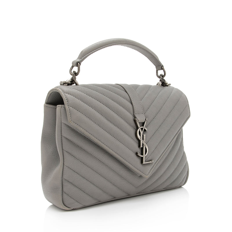 Grey ysl college bag outlet