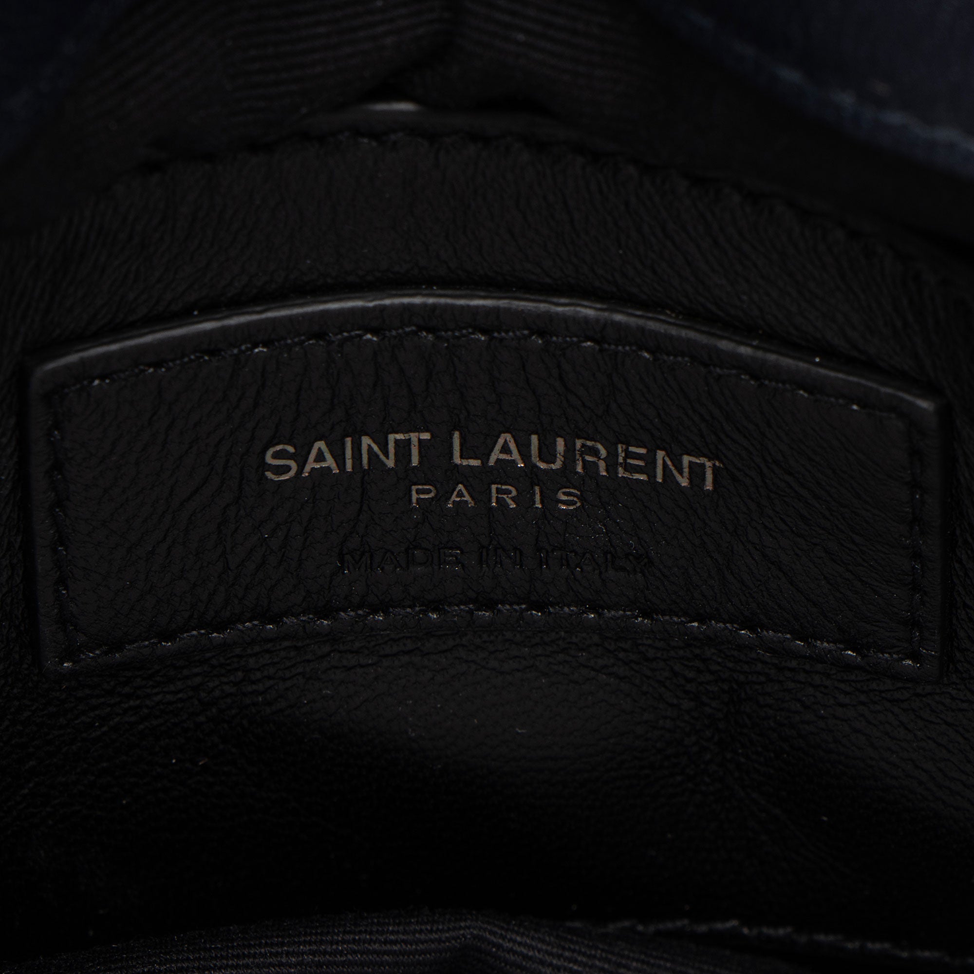 Saint Laurent Matelasse Calfskin Monogram College Medium Shoulder Bag