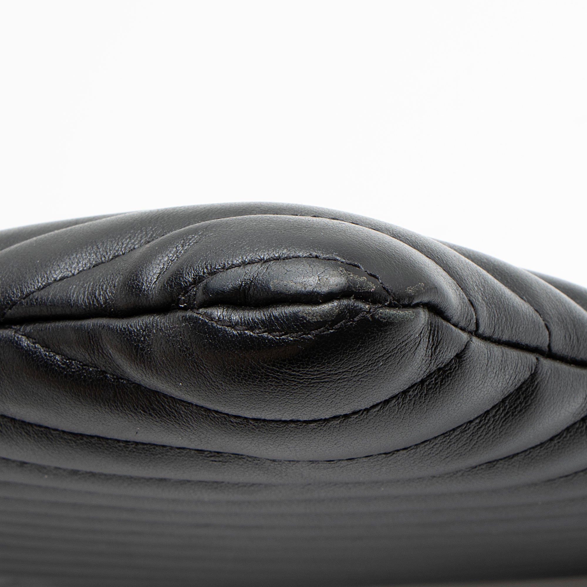 Saint Laurent Matelasse Calfskin Monogram Large Wristlet