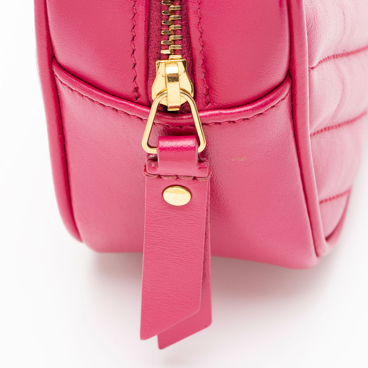 Saint Laurent Matelasse Calfskin Monogram Lou Belt Bag