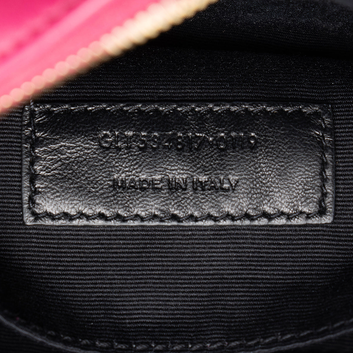 Saint Laurent Matelasse Calfskin Monogram Lou Belt Bag
