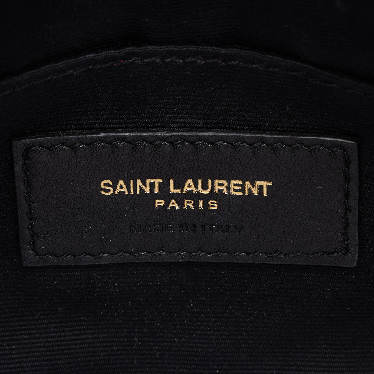 Saint Laurent Matelasse Calfskin Monogram Lou Belt Bag