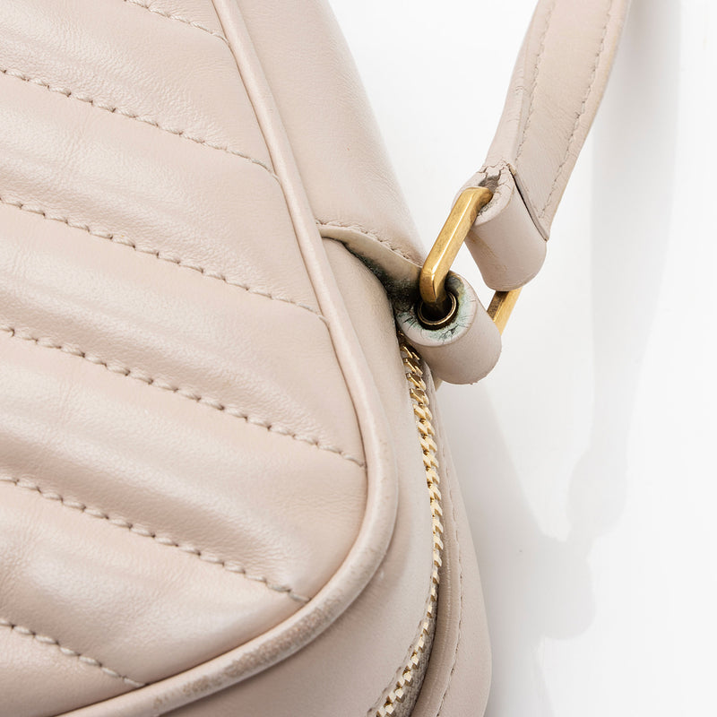 Saint Laurent Matelasse Calfskin Monogram Lou Camera Bag FINAL SALE LuxeDH