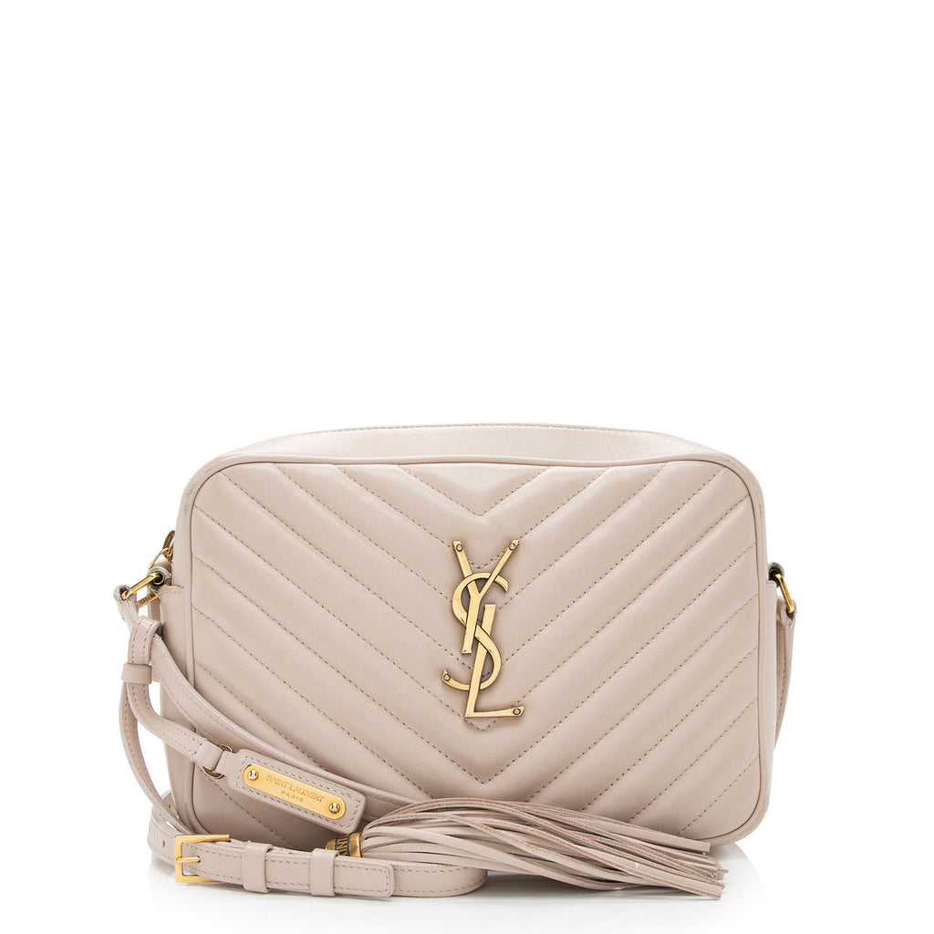 Saint Laurent Monogram Envelope Matelassé Clutch Bag