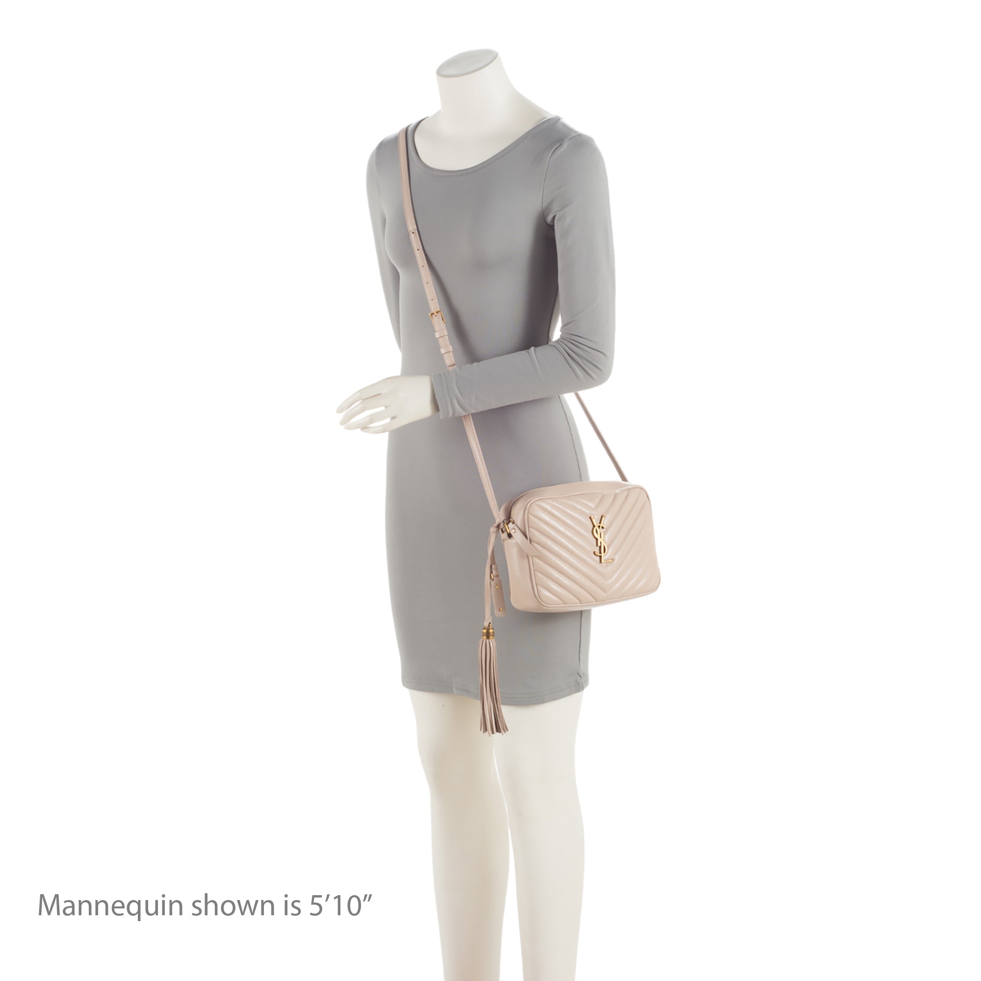 Saint Laurent Matelasse Calfskin Monogram Lou Camera Bag - FINAL SALE (SHF-pag728)