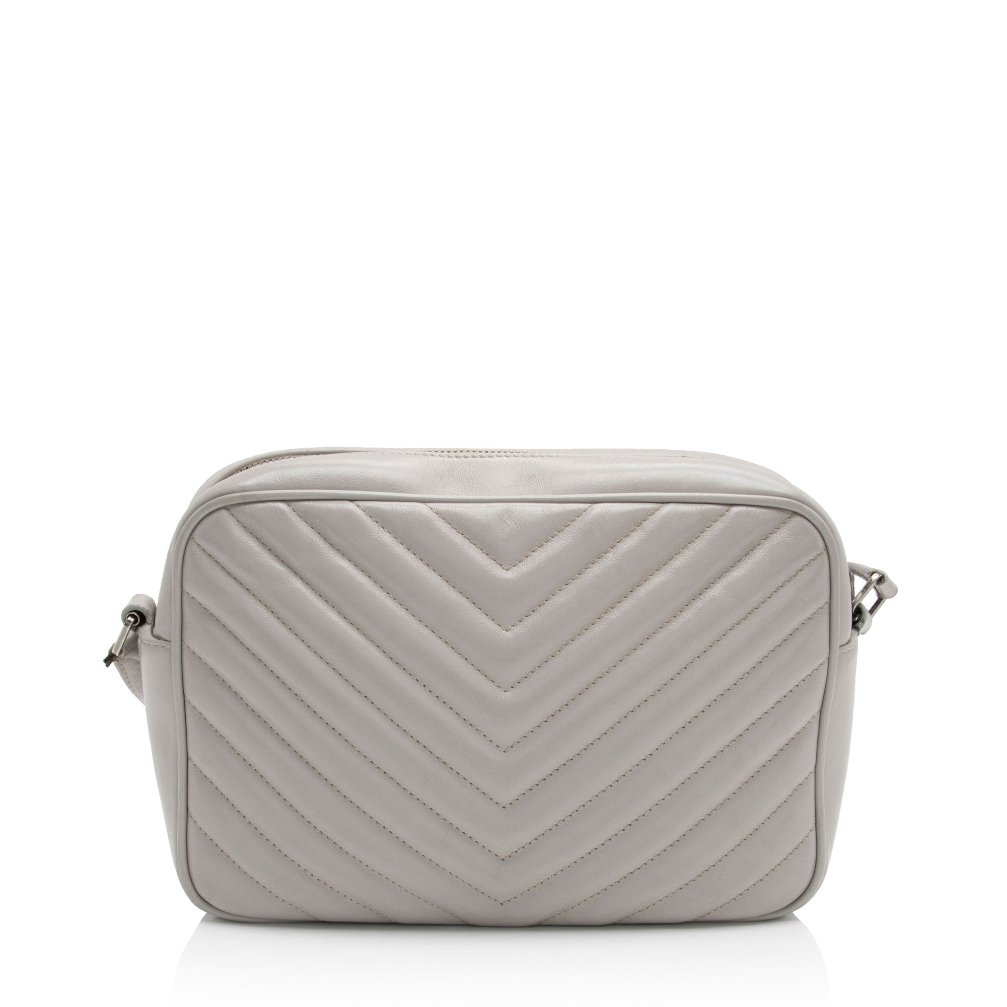 Saint Laurent Matelasse Calfskin Monogram Lou Camera Bag - FINAL SALE (SHF-iTLHGg)