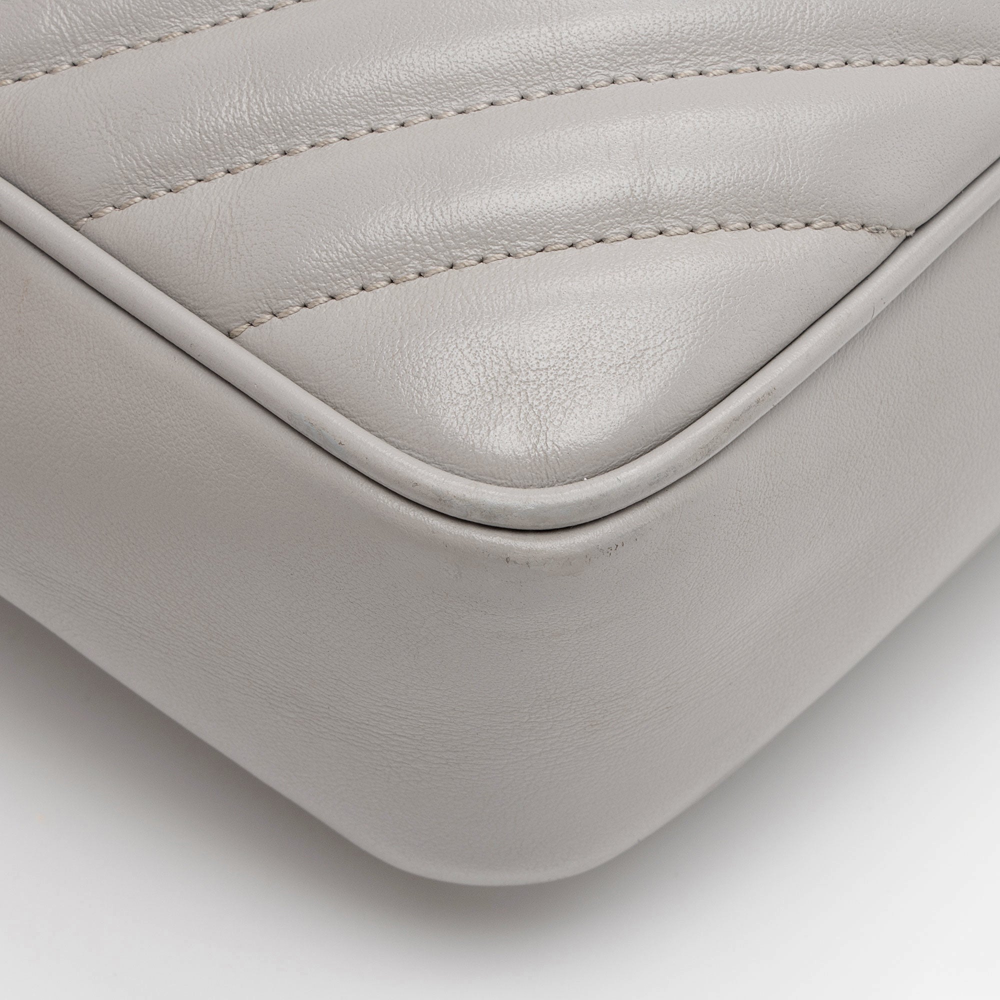 Saint Laurent Matelasse Calfskin Monogram Lou Camera Bag - FINAL SALE (SHF-iTLHGg)