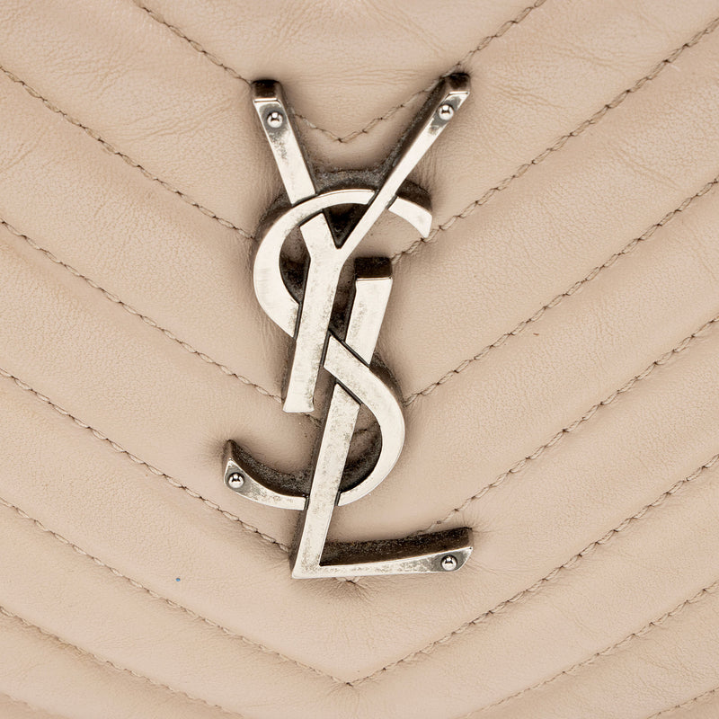 SAINT LAURENT Lou medium quilted leather shoulder bag