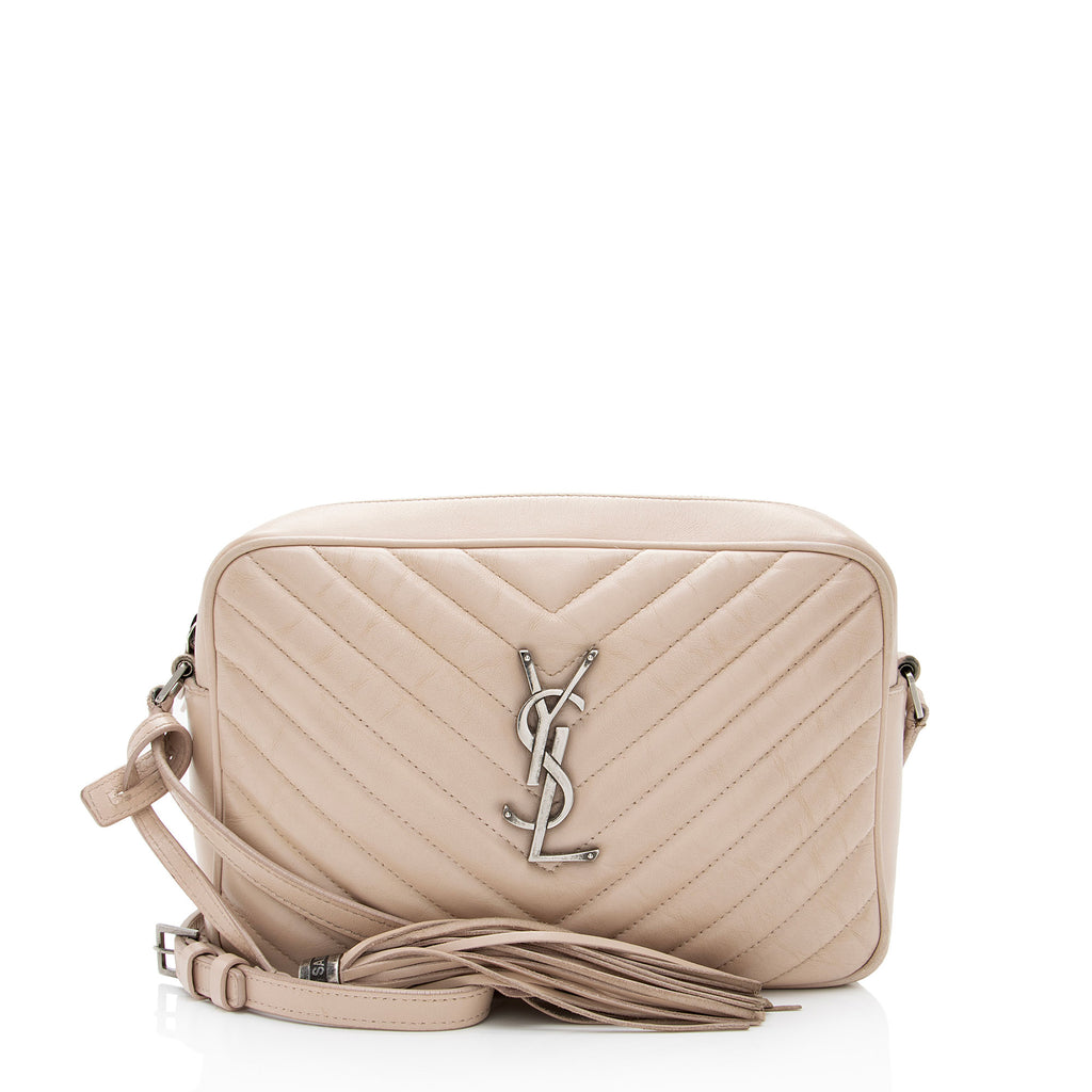 Yves Saint Laurent-Matelassé Monogram Lou Camera Bag