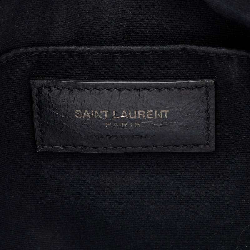 Saint Laurent Matelasse Calfskin Monogram Lou Camera Bag (SHF-enJ9ut)