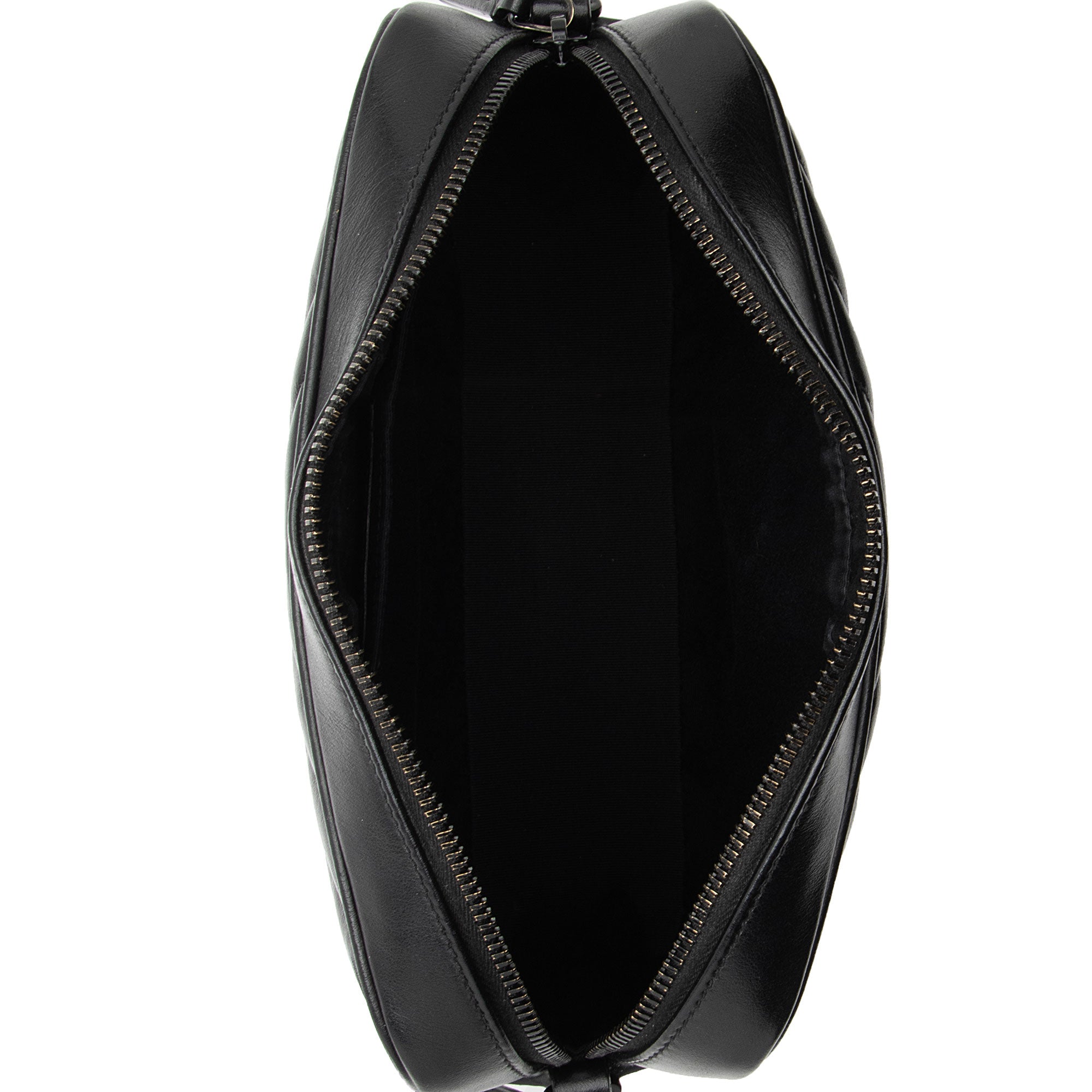 Saint Laurent Matelasse Calfskin Monogram Lou Camera Bag (SHF-hlZNvk)