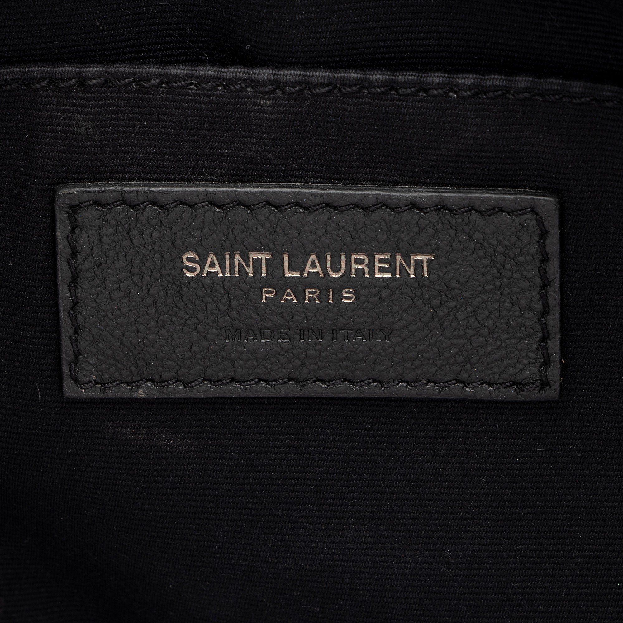Saint Laurent Matelasse Calfskin Monogram Lou Camera Bag