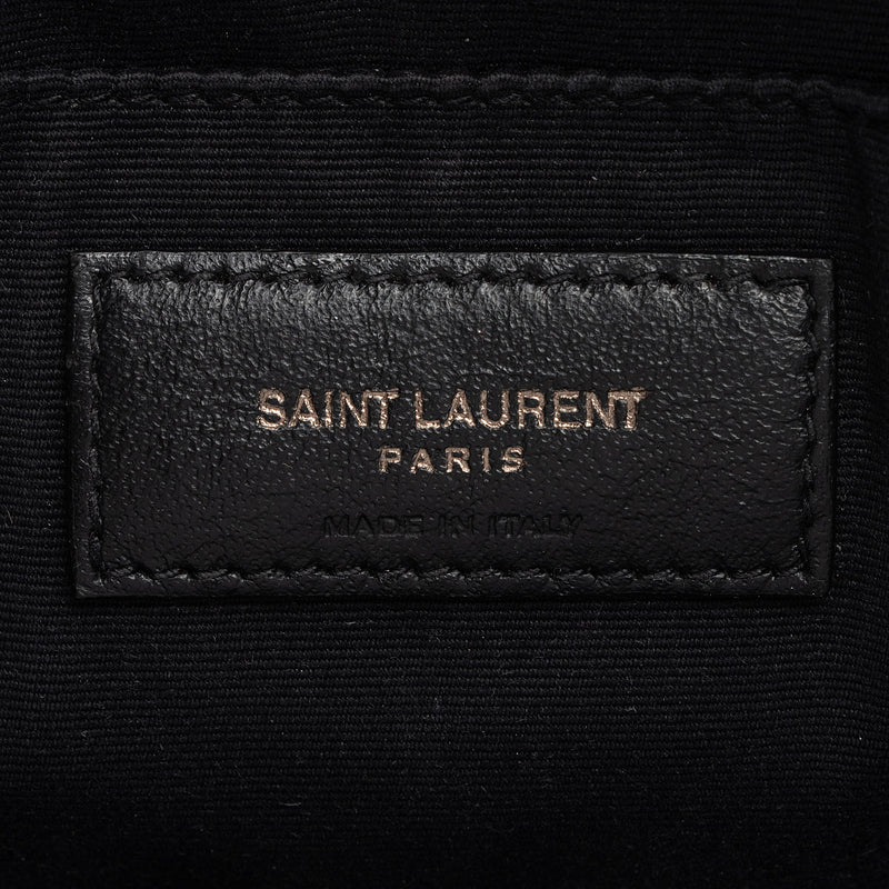 Saint Laurent Matelasse Calfskin Monogram Lou Camera Bag (SHF-ZcEqKL)