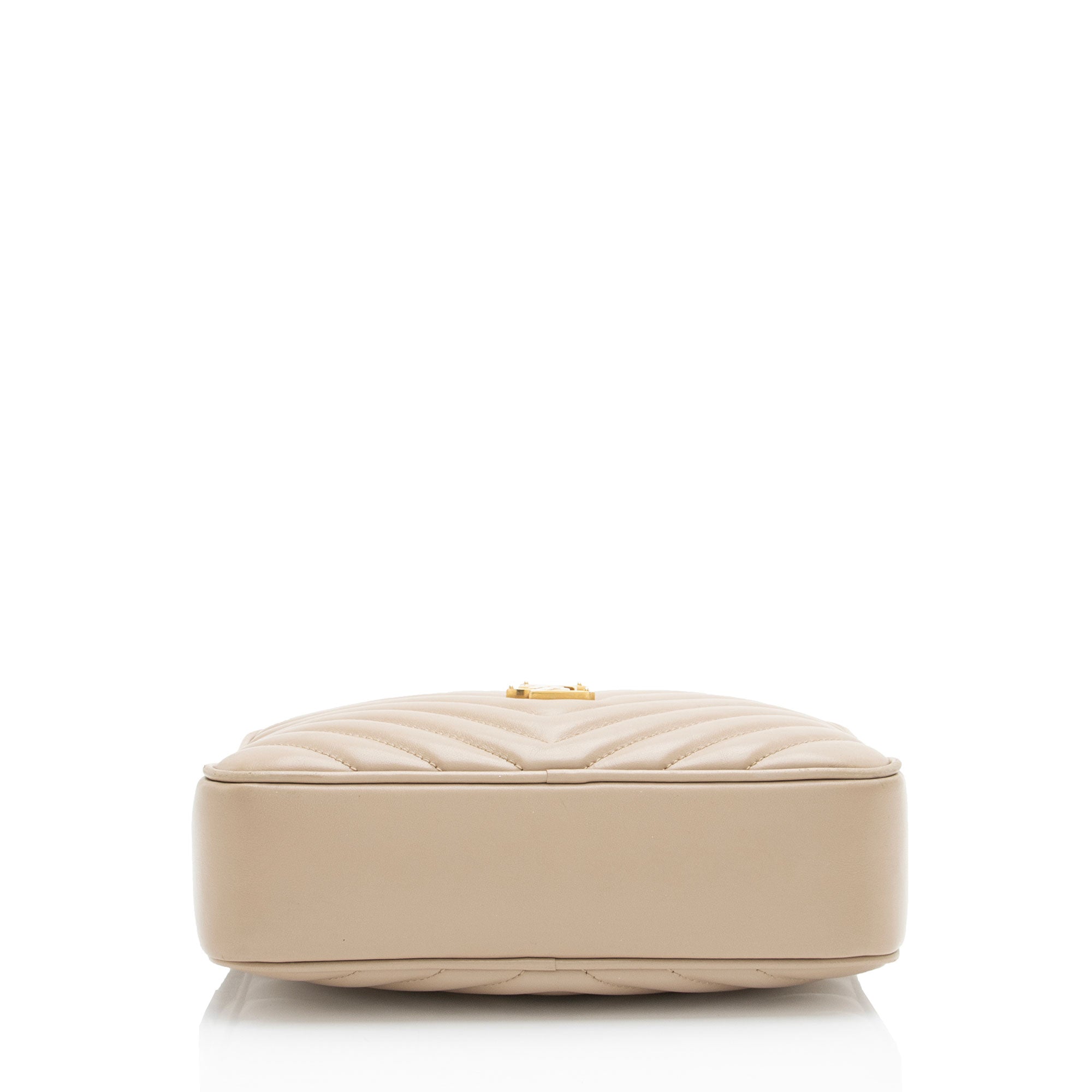 Saint Laurent Matelasse Calfskin Monogram Lou Camera Bag