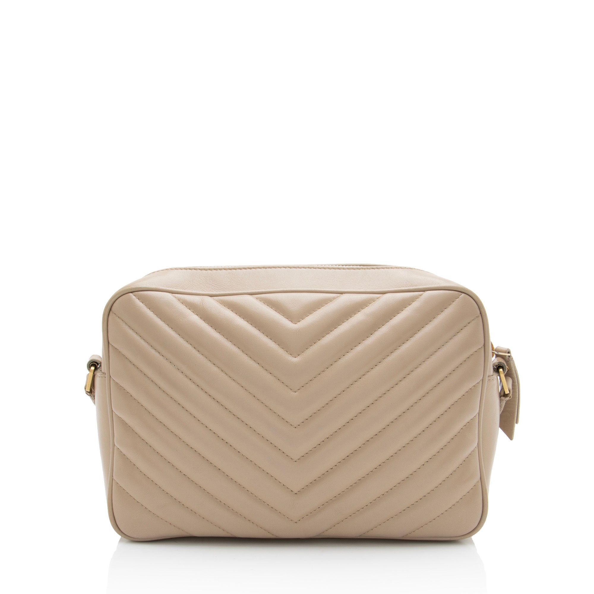 Saint Laurent Matelasse Calfskin Monogram Lou Camera Bag