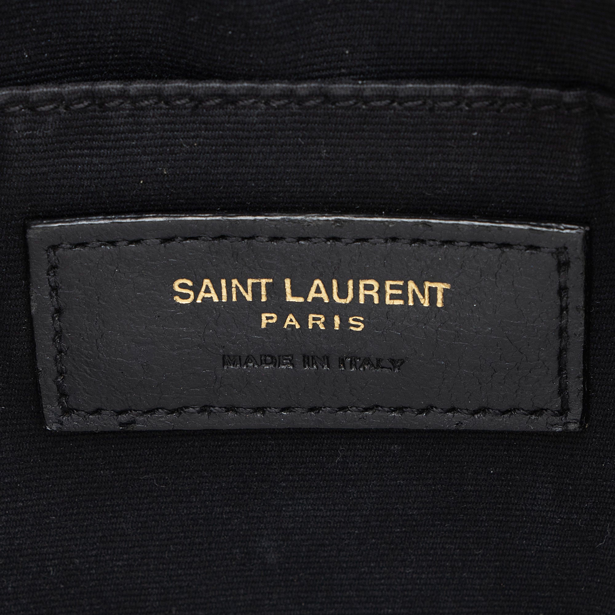 Saint Laurent Matelasse Calfskin Monogram Lou Camera Bag