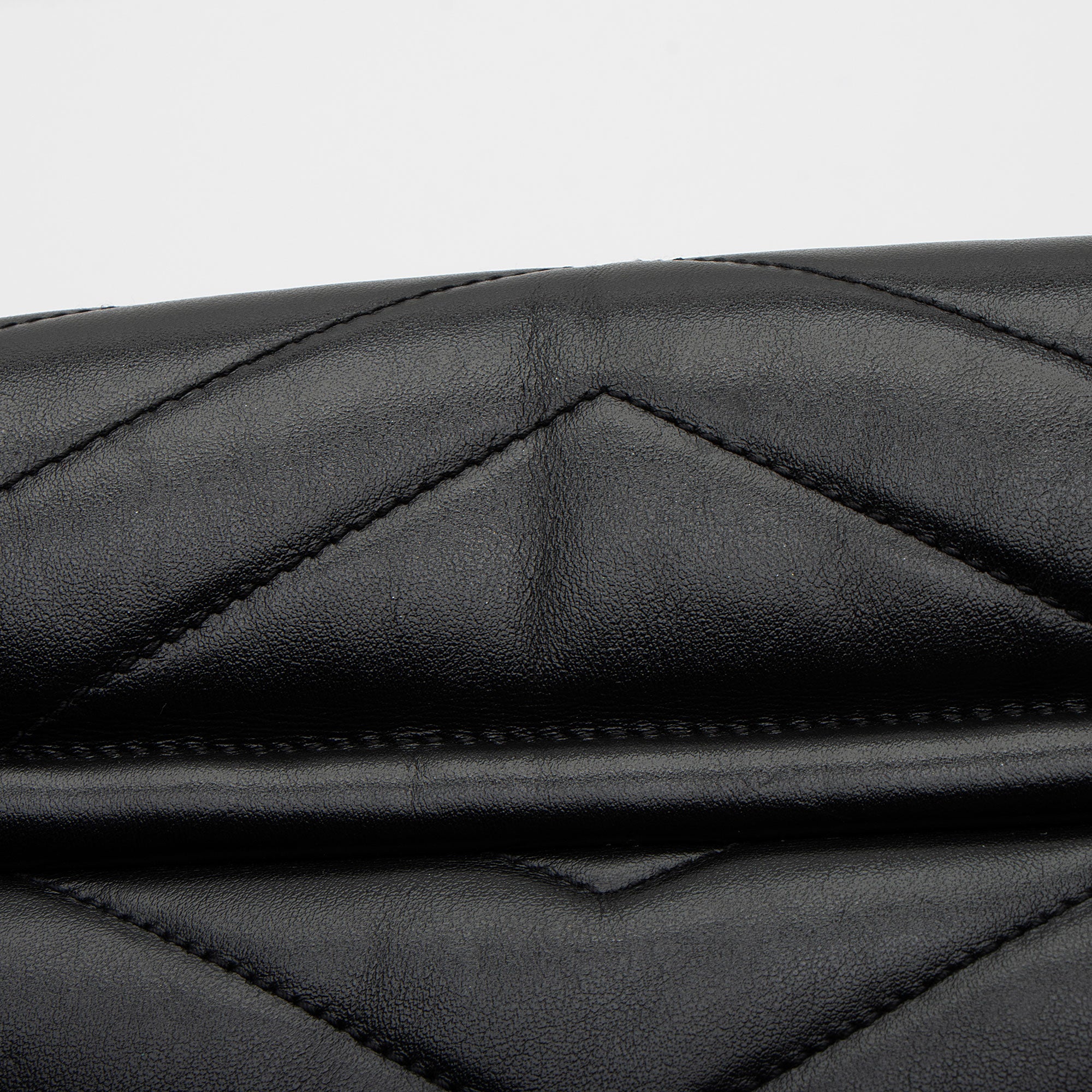 Saint Laurent Matelasse Calfskin Monogram LouLou Chain Large Shoulder Bag