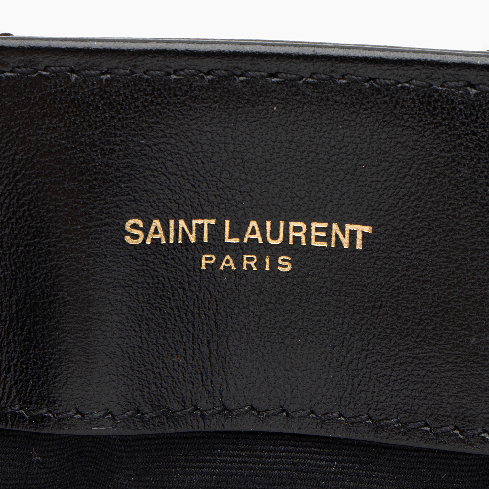 Saint Laurent Matelasse Calfskin Monogram LouLou Chain Large Shoulder Bag