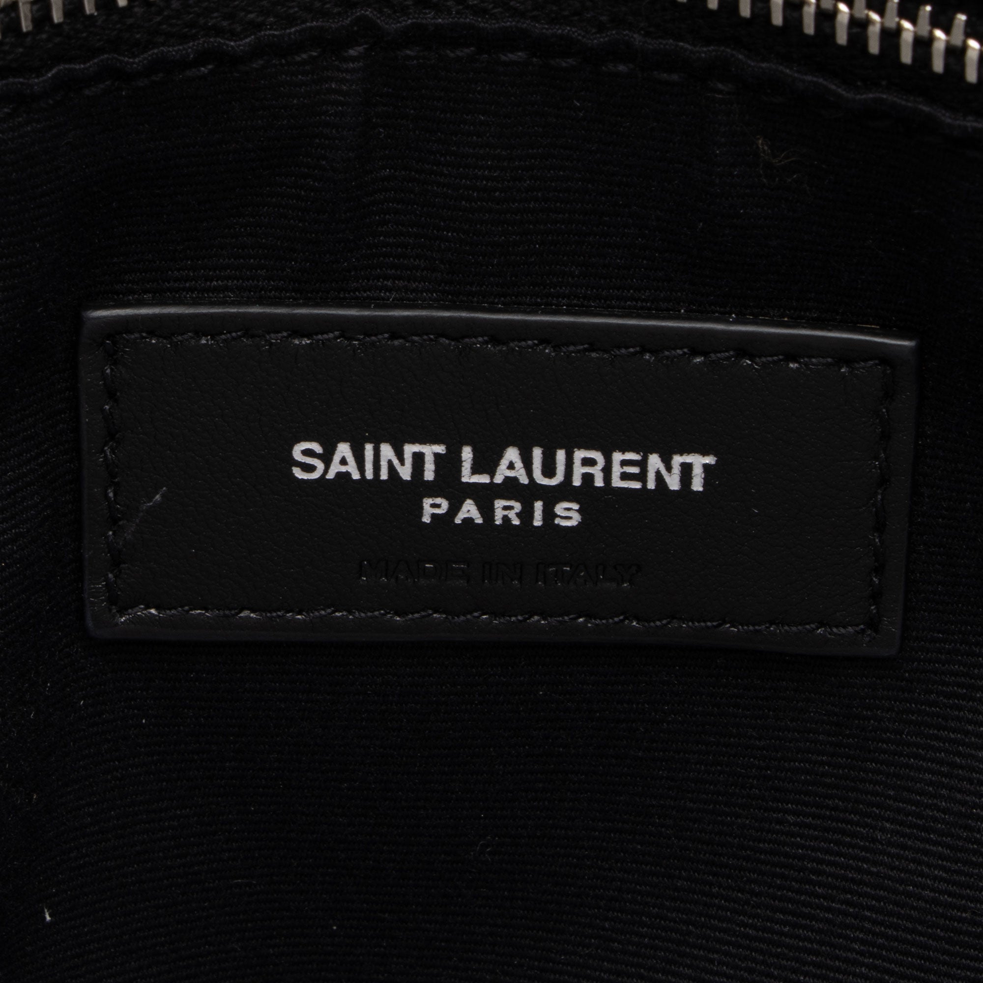 Saint Laurent Matelasse Calfskin Monogram LouLou Chain Large Shoulder Bag