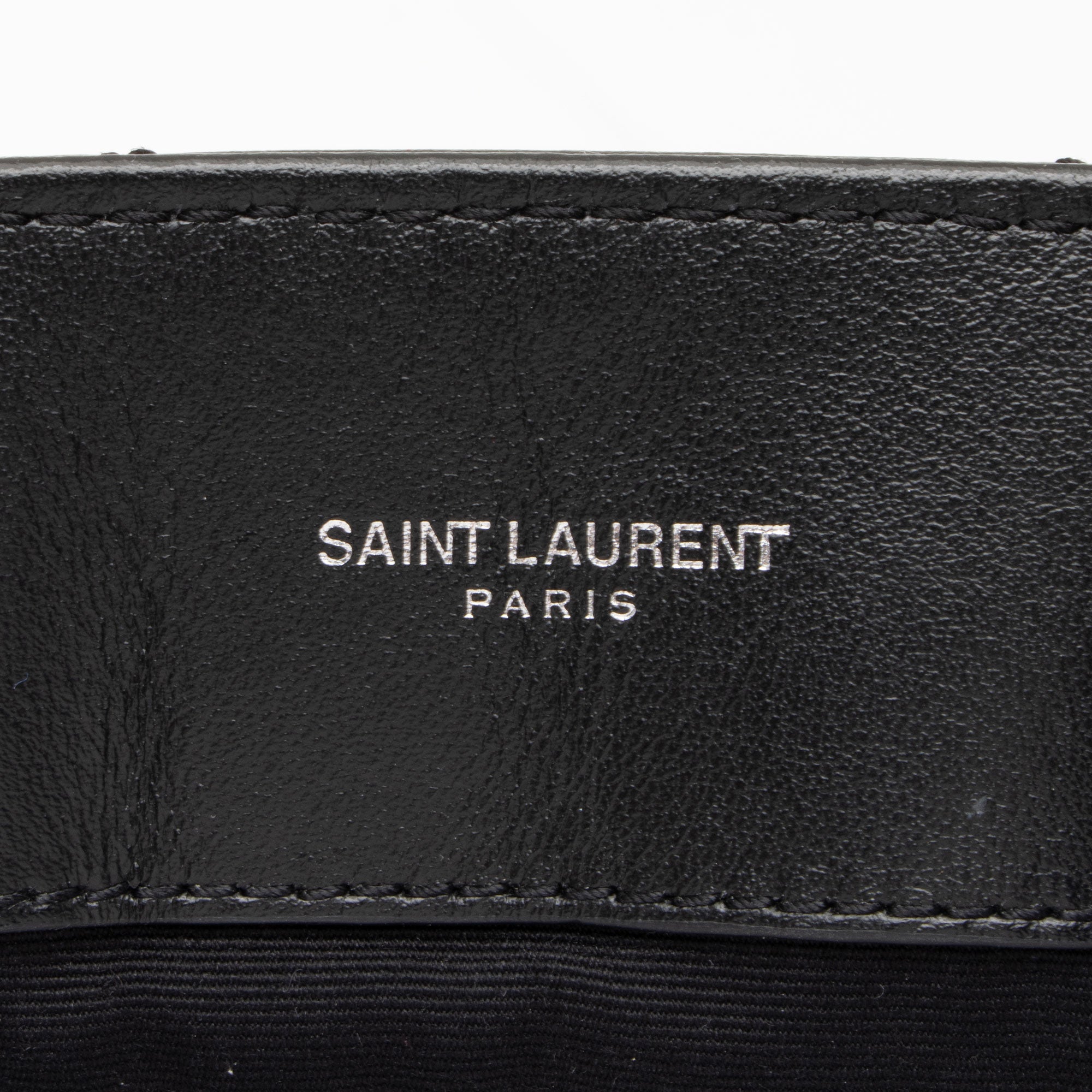 Saint Laurent Matelasse Calfskin Monogram LouLou Chain Large Shoulder Bag