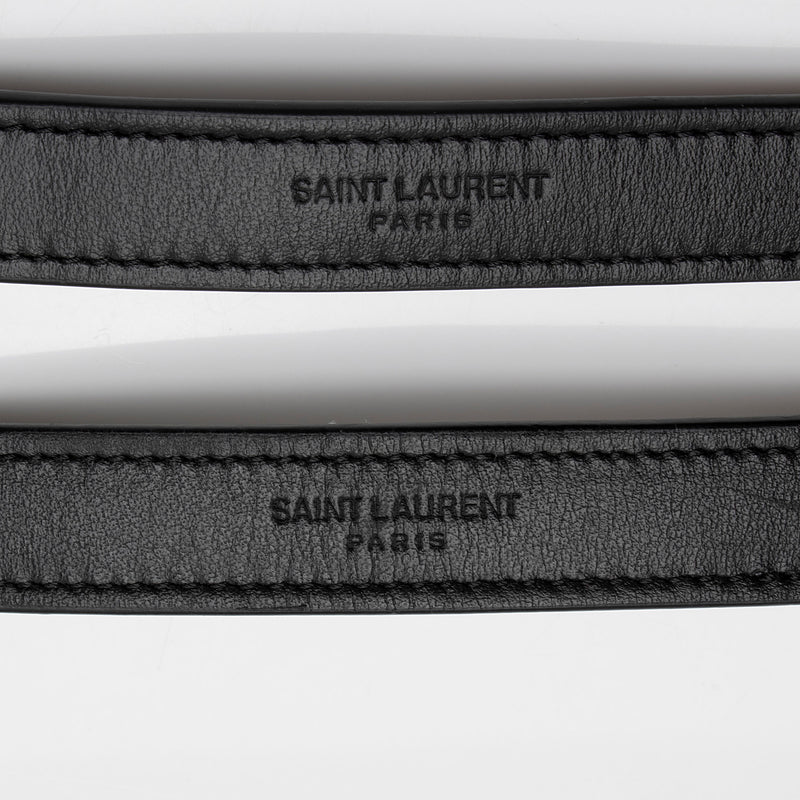 Saint Laurent Matelasse Calfskin Monogram LouLou Chain Medium Shoulder Bag (SHF-nVNU3H)