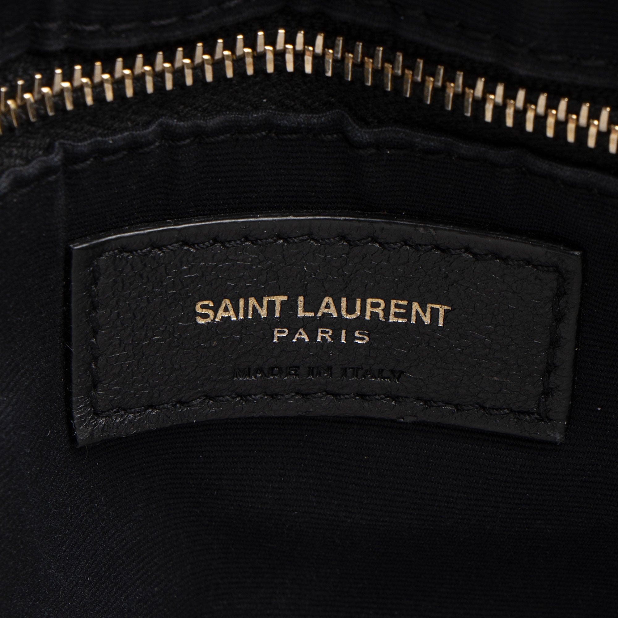 Saint Laurent Matelasse Calfskin Monogram LouLou Chain Medium Shoulder Bag (SHF-Tz5A5L)