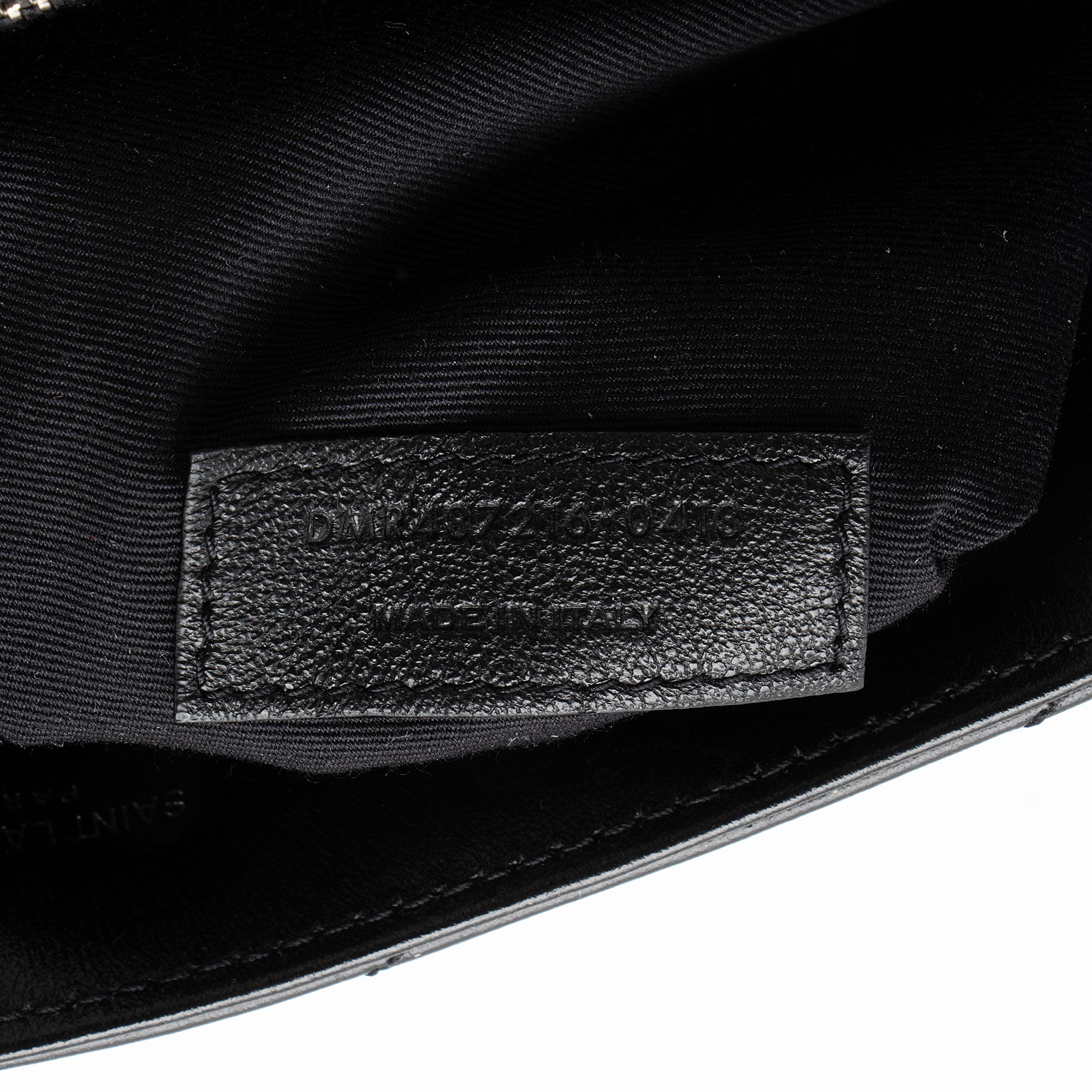 Saint Laurent Matelasse Calfskin Monogram LouLou Chain Medium Shoulder Bag