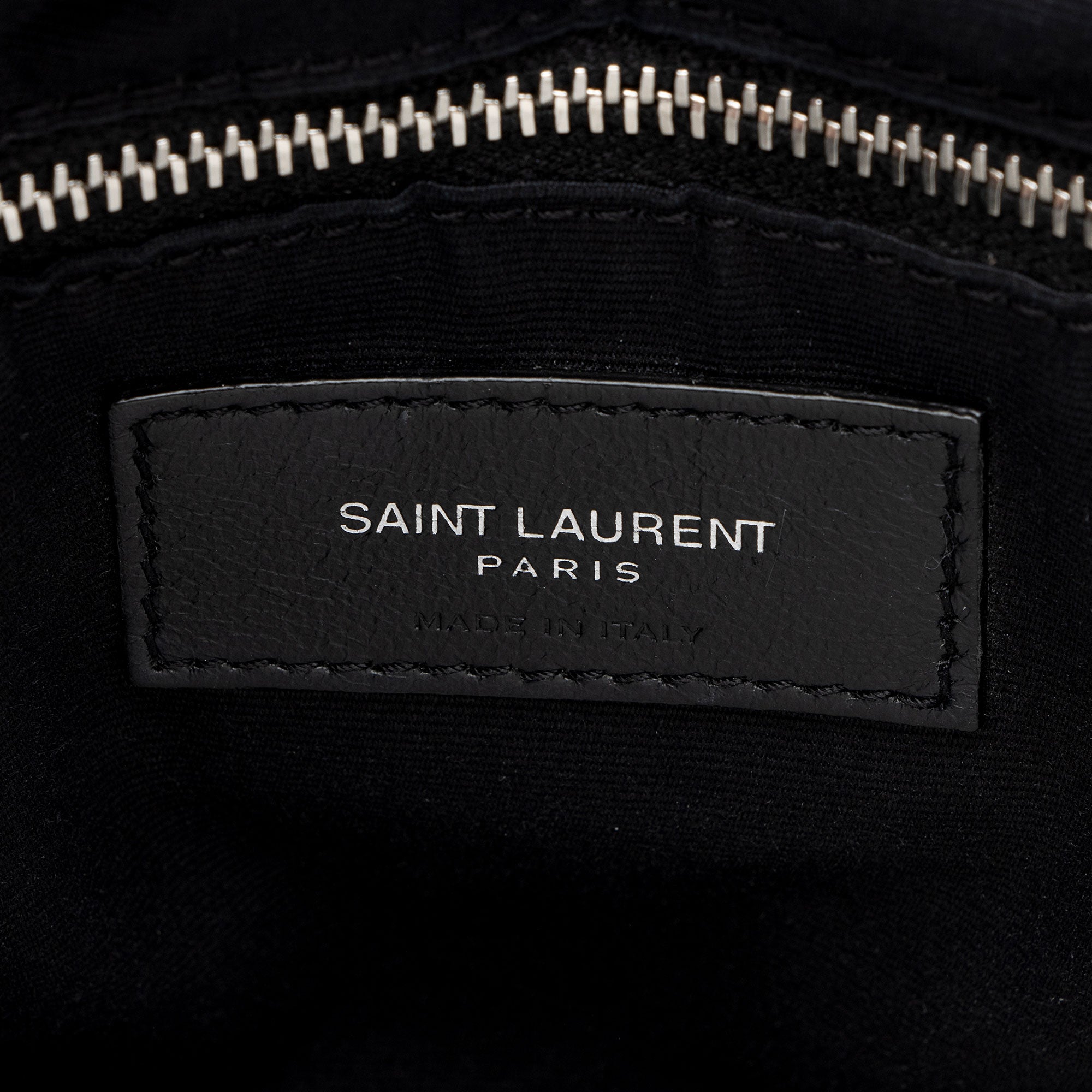 Saint Laurent Matelasse Calfskin Monogram LouLou Chain Medium Shoulder Bag