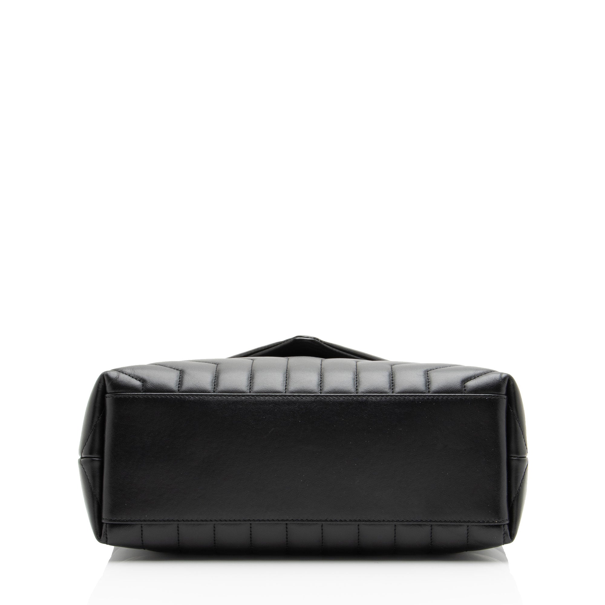 Saint Laurent Matelasse Calfskin Monogram LouLou Chain Medium Shoulder Bag