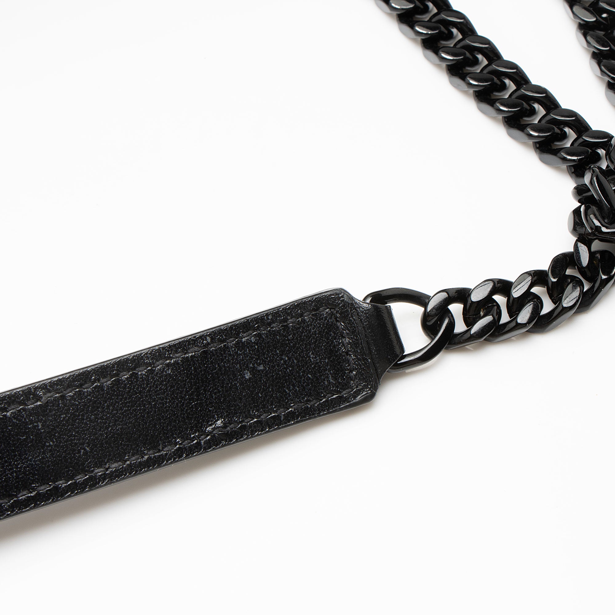 Saint Laurent Matelasse Calfskin Monogram LouLou Chain Medium Shoulder