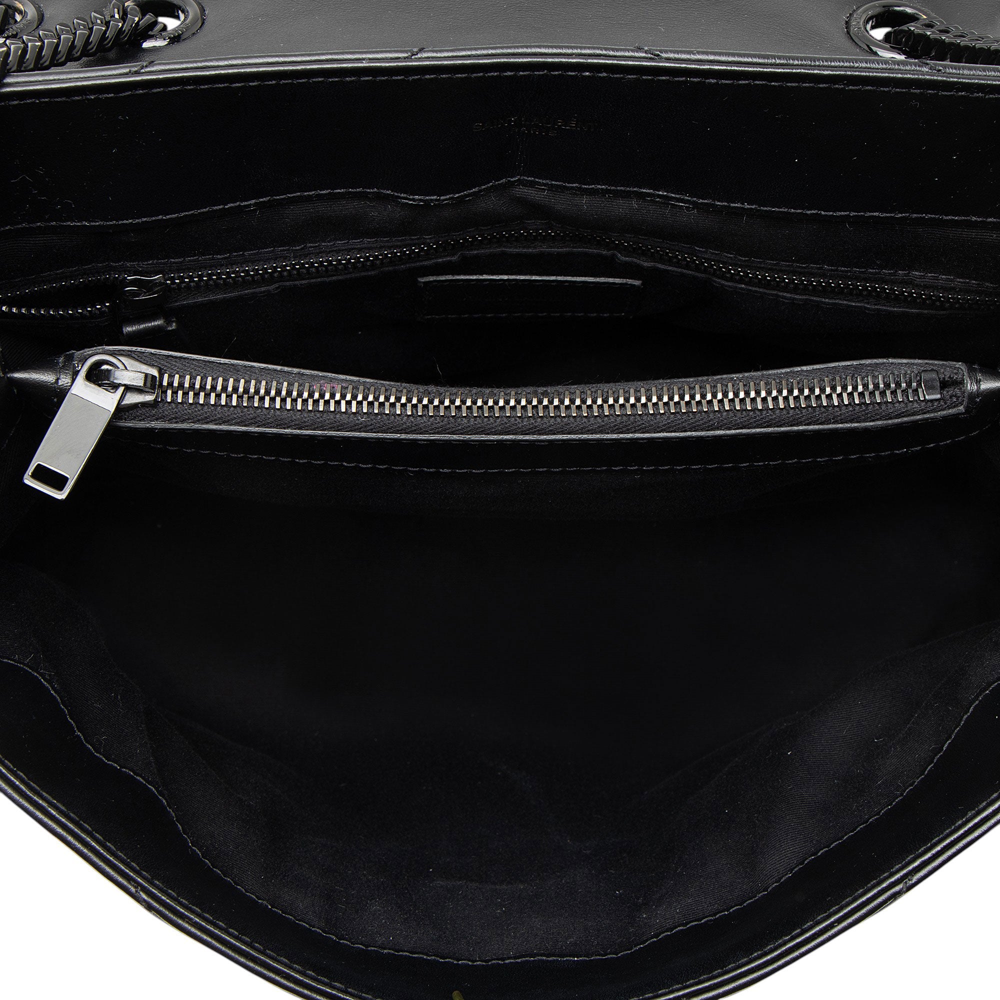 Saint Laurent Matelasse Calfskin Monogram LouLou Chain Medium Shoulder