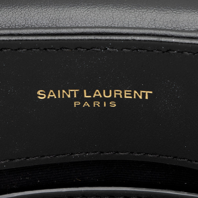 Saint Laurent Matelasse Calfskin Monogram LouLou Chain Small Crossbody Bag (SHF-8o8aXB)
