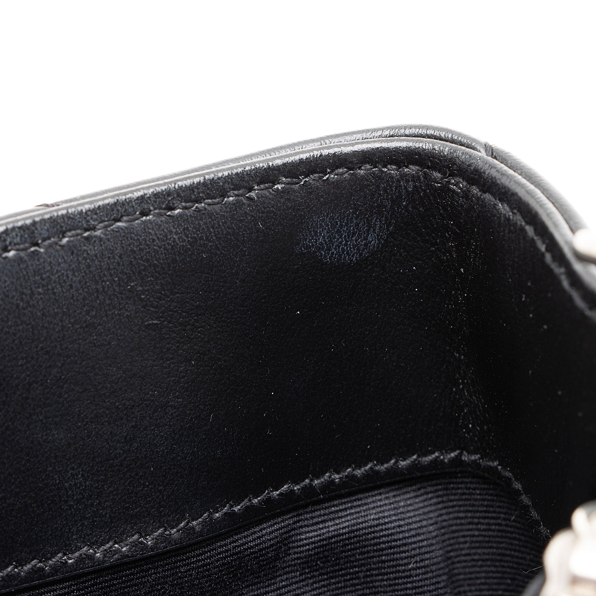 Saint Laurent Matelasse Calfskin Monogram LouLou Chain Small Crossbody