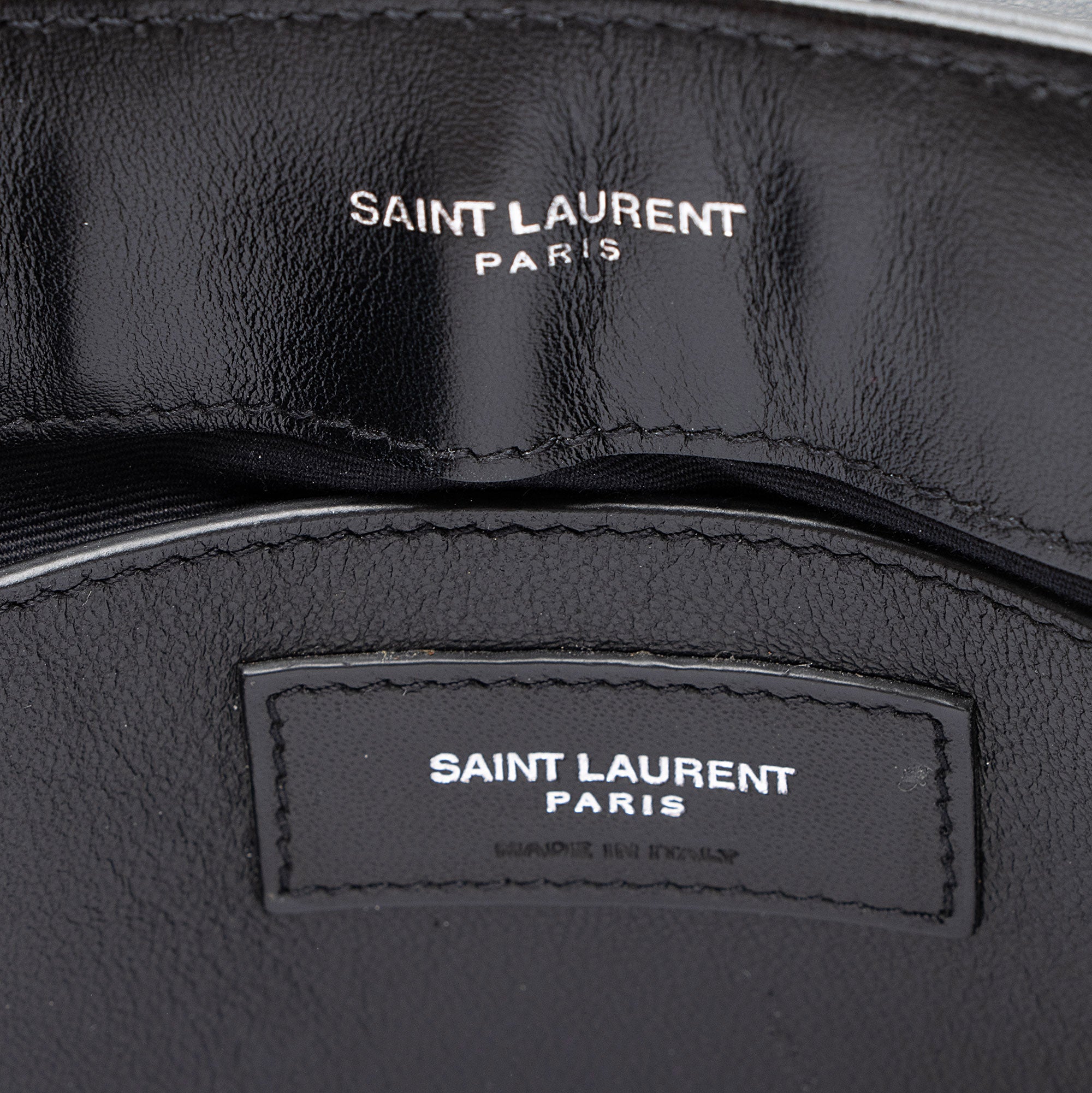 Saint Laurent Matelasse Calfskin Monogram LouLou Chain Small Crossbody