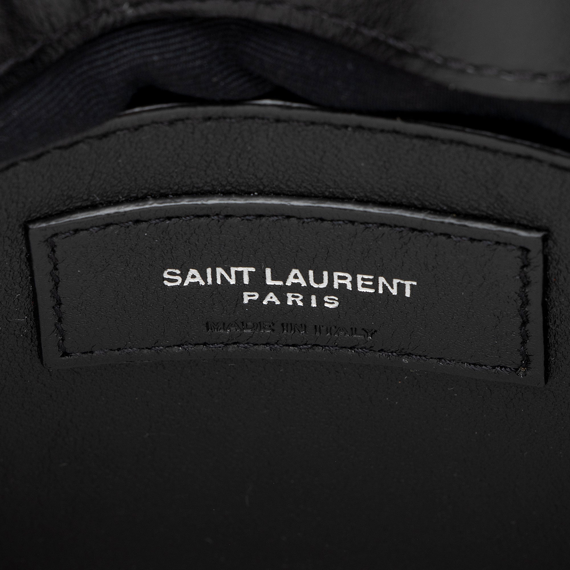 Saint Laurent Matelasse Calfskin Monogram LouLou Chain Small Shoulder Bag