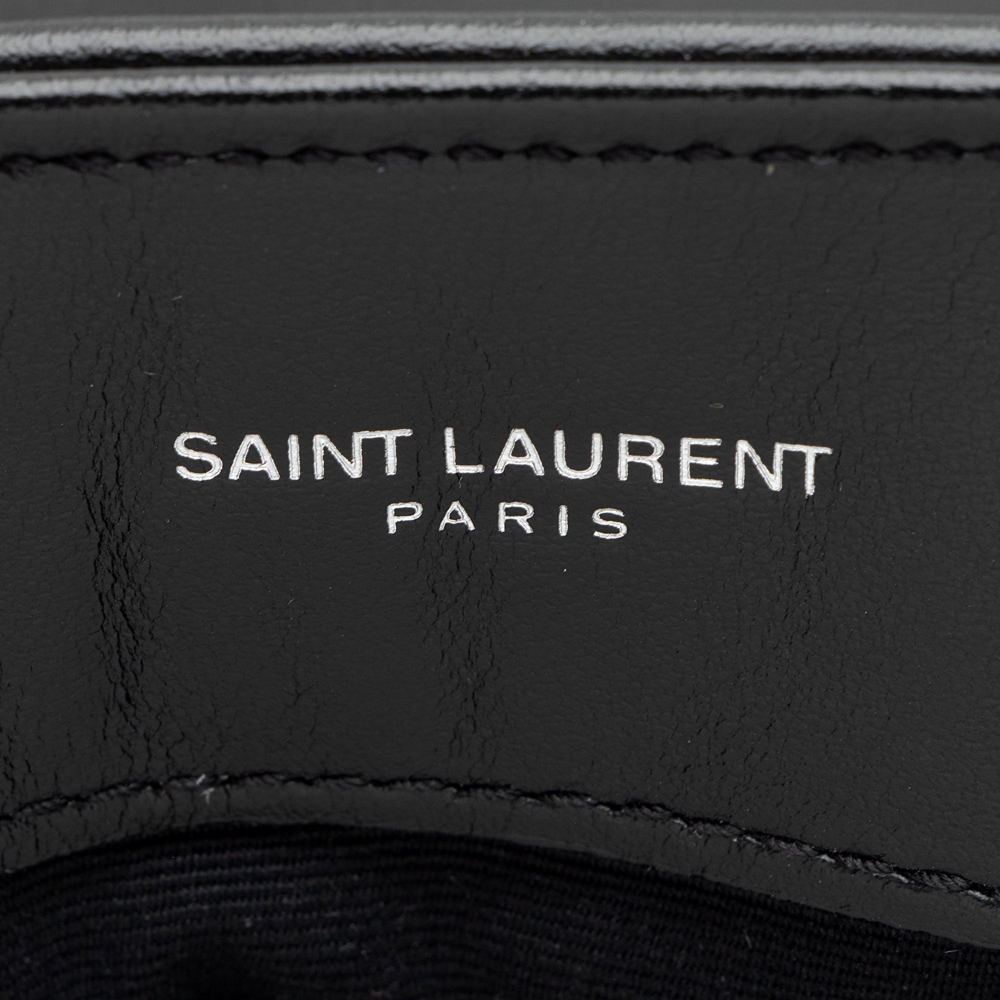Saint Laurent Matelasse Calfskin Monogram LouLou Chain Small Shoulder Bag