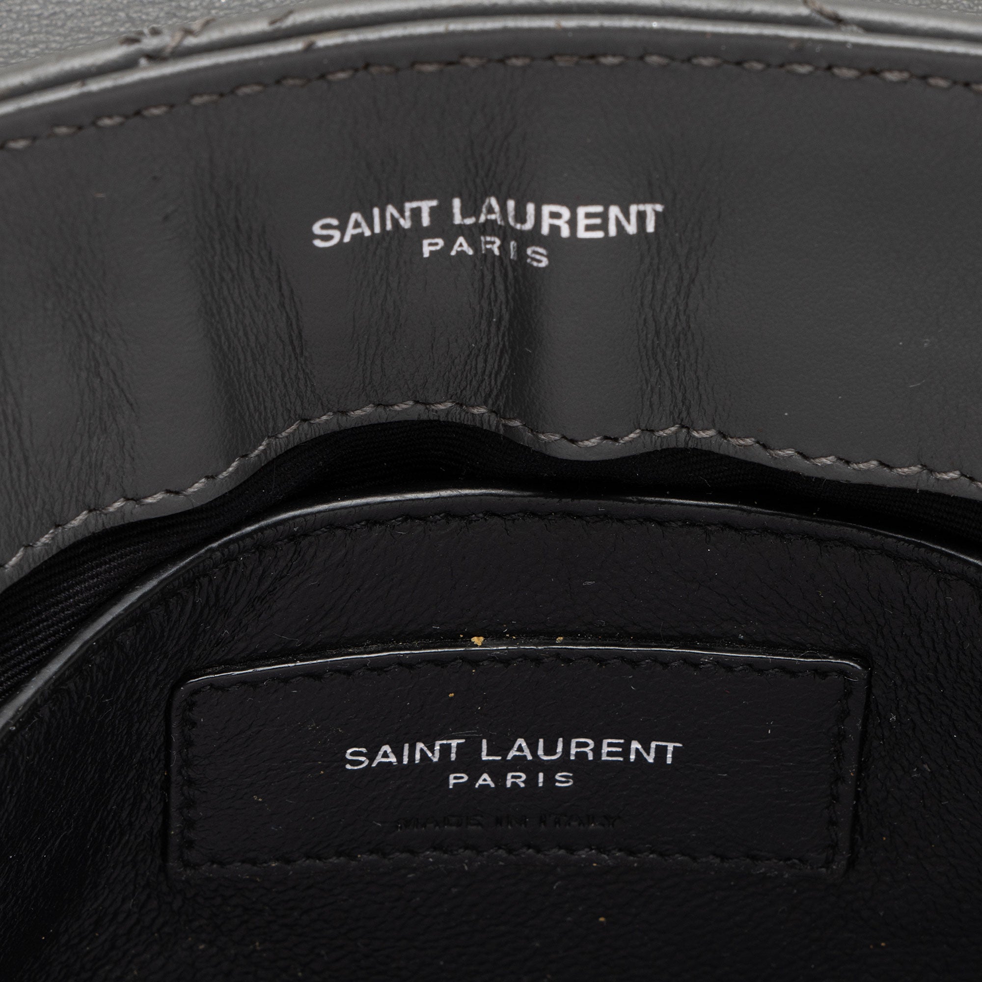 Saint Laurent Matelasse Calfskin Monogram LouLou Chain Small Shoulder Bag