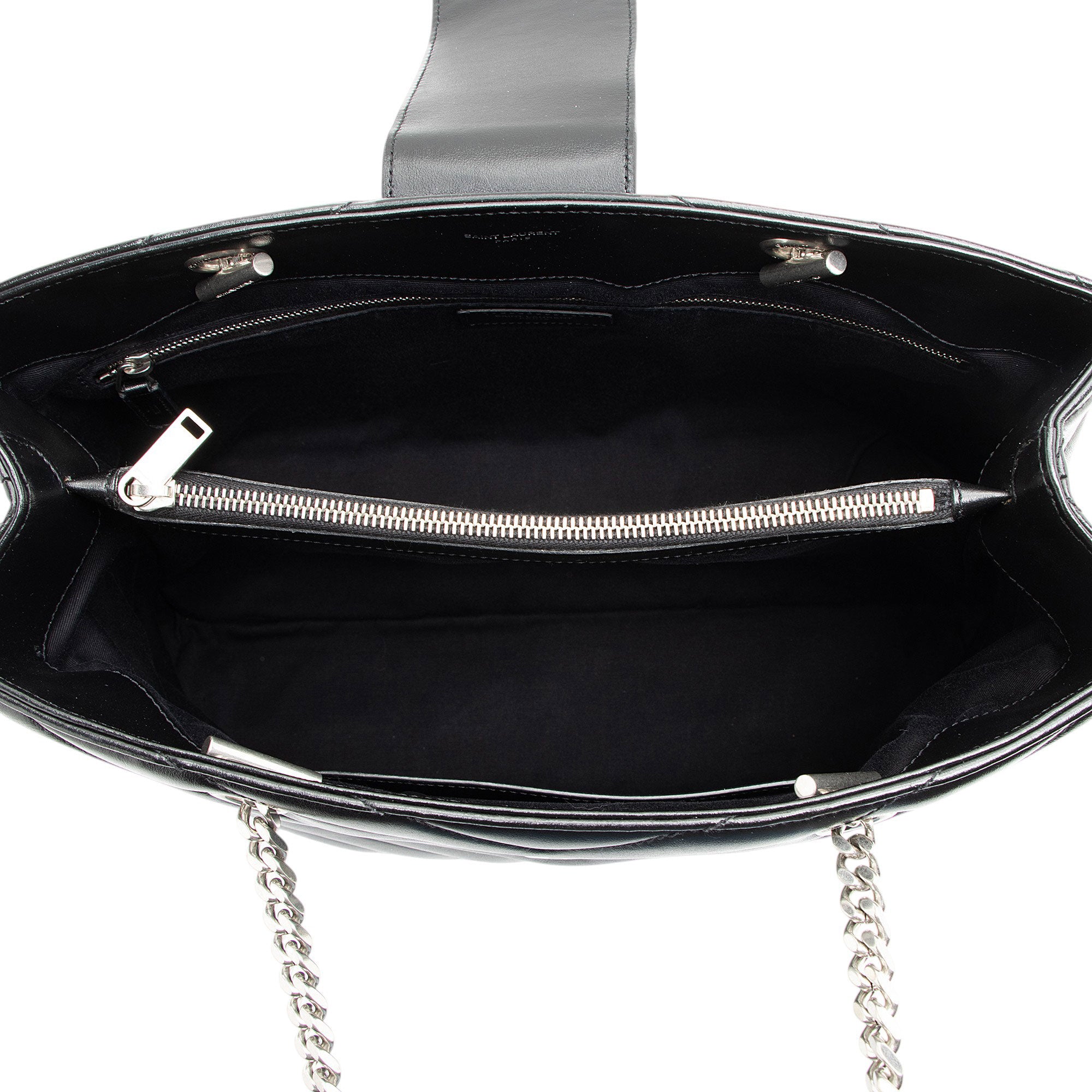 Saint Laurent Matelasse Calfskin Monogram LouLou Large Shopper Tote