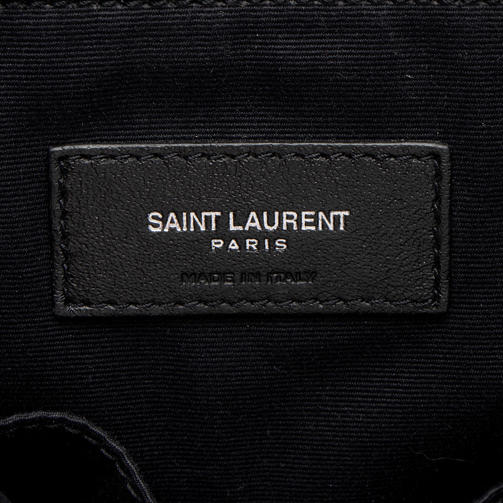 Saint Laurent Matelasse Calfskin Monogram LouLou Medium Backpack (SHF-m1rXfW)