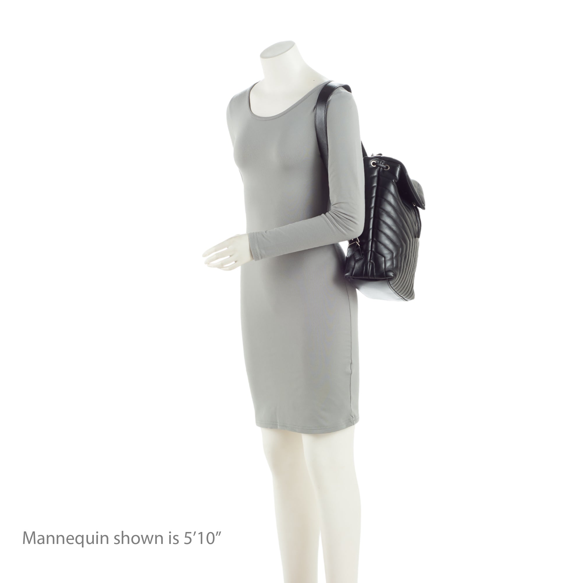 Saint Laurent Matelasse Calfskin Monogram LouLou Medium Backpack (SHF-m1rXfW)