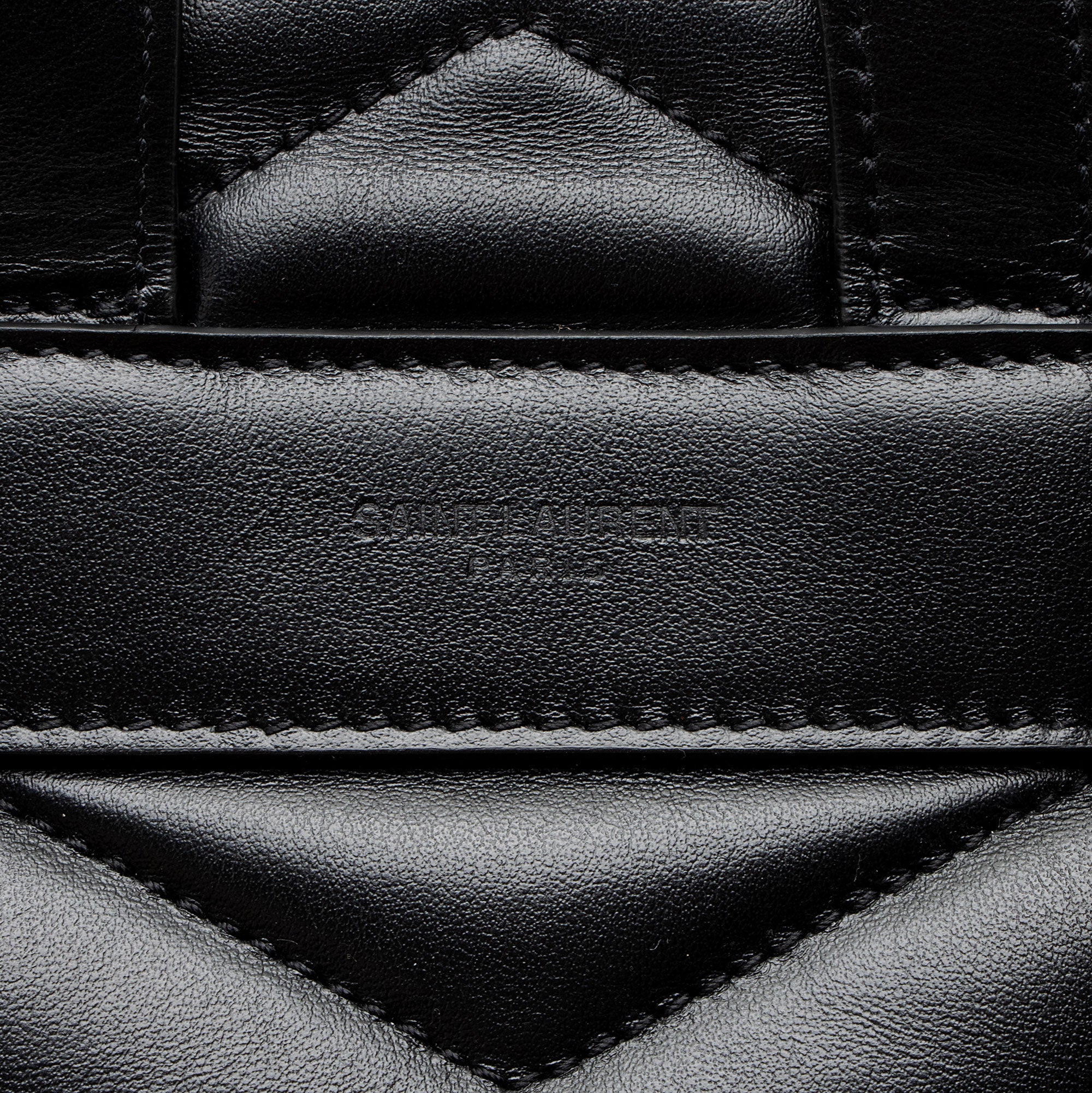 Saint Laurent Matelasse Calfskin Monogram LouLou Medium Backpack