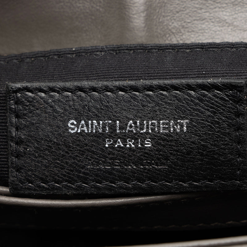 Saint Laurent Matelasse Calfskin Monogram LouLou Toy Crossbody Bag (SHF-I57Zyw)